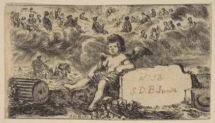 Page de titre : Cupidon, du Jeu de la Mythologie