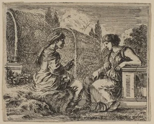 Vertumne et Pomone, du Jeu de la Mythologie