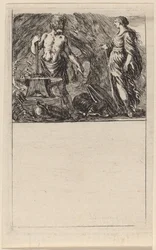 Vulcain et Thétis, 1644