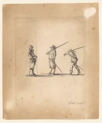 Deux mousquetaires et un piquier
