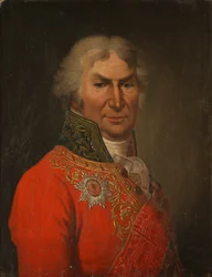 Portrait du poète Comte Dmitry Khvostov 1810-1889, vers 1808