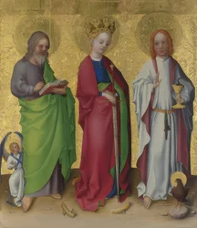 Les saints Matthieu, Catherine d