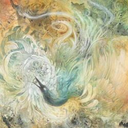 Fleur de phénix éthérée