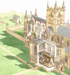 Prieuré de Walsingham, Norfolk, vers 1500-1535