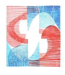 1961 III, 2016 (linocut print on paper)