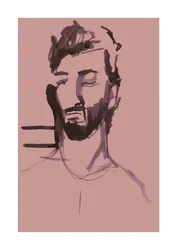 Ahmad (rose), 2023 (numérique)