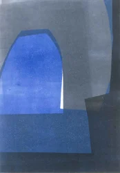 Essaouira, 2015 (monoprint on paper)