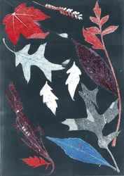 Jol X, 2017 (monoprint sur papier)