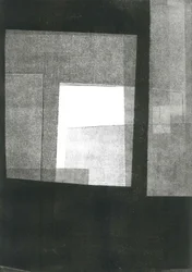 Nocturnus III, 2015 (monoprint sur papier)