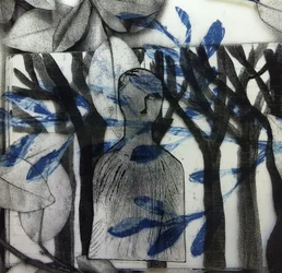 Thérèse I, 2014 (collage)