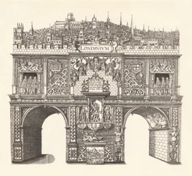 Arc de triomphe érigé en l