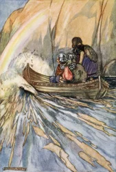 Porte-nous rapidement, Bateau de Mananan, au Jardin des Hespérides