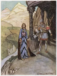 Illustration pour Siegfried le tueur de dragon