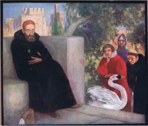 Saint Hugues de Lincoln et le cygne