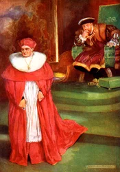 Entrevue de Wolsey avec le roi Henri VIII, 1909