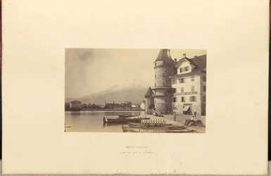 Mont Pilate (depuis le lac des Quatre-Cantons)