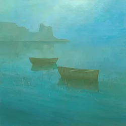 Brume matinale paisible