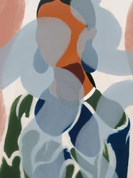 Portrait abstrait d