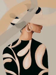 Un profil élégant et tendance