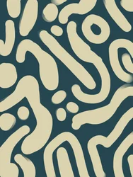 Motif abstrait fluide