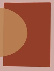 Abstrait géométrique chaleureux