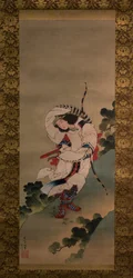 Légendaire impératrice Jingu, daté de 1847