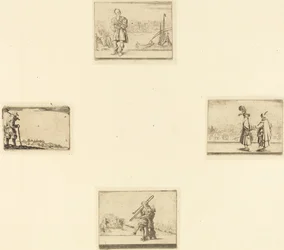 Feuille de gravures