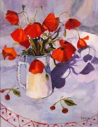 Coquelicots ensoleillés, 2003