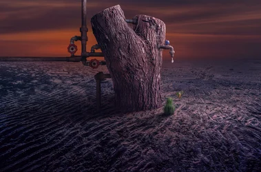 Le désert de Drip of Life