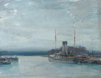 Crépuscule, vers 1910