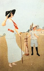 La Dame et le Caddy