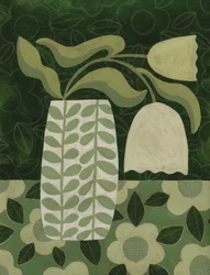 Plantes vertes modernes