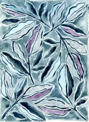Feuilles botaniques aux tons neutres