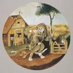Illustration de Cats Galore! A Compendium of Cultured Cats (pub. 2015)