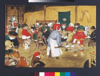 Illustration de Cats Galore! A Compendium of Cultured Cats (pub. 2015)