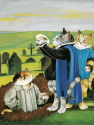 Illustration de Shakespeare Cats: Poster Book (pub. 2016)