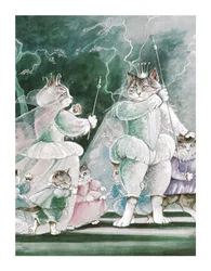 Illustration de Shakespeare Cats: Poster Book (pub. 2016)