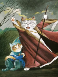 Illustration de Shakespeare Cats: Poster Book (pub. 2016)