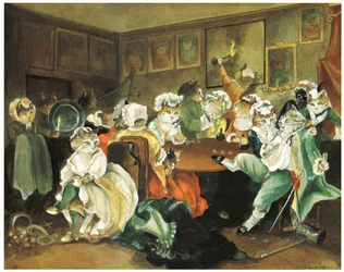 Illustration de La Galerie des Chats de l