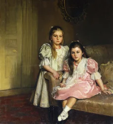 Portrait des filles de Lawrence Pilkington
