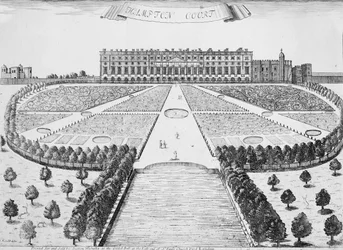 Façade est de Hampton Court, c.1830
