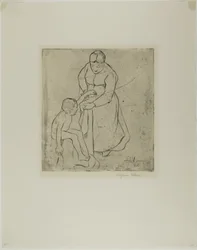 Grand-mère et enfant
