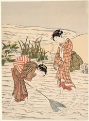 Pêche en eau peu profonde