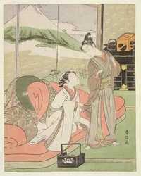 T H Riches 1913 Amant prenant congé d