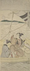 Port de Takasago, vers 1760