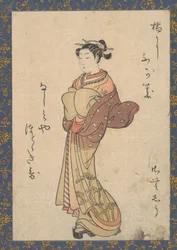 Les courtisanes, de la série « Seiro Bijin Awase Carver End Shigoro » (sic)