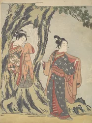 Deux jeunes gens, 1725-1770