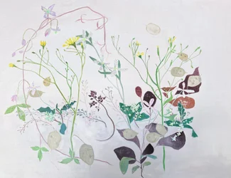 Choses sauvages, 2024 (huile sur lin)