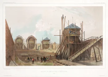 Chantier naval à Carlskrona, Suède
