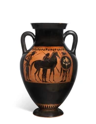 Amphore attique à figures noires, c.540-520 av. J.-C.